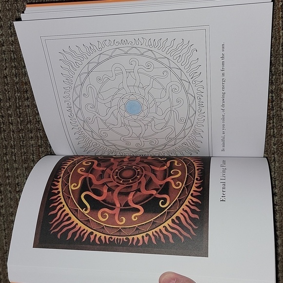 Adult Coloring Book color yourself calm a mindfulness Coloring book Mandalas - Picture 3 of 5